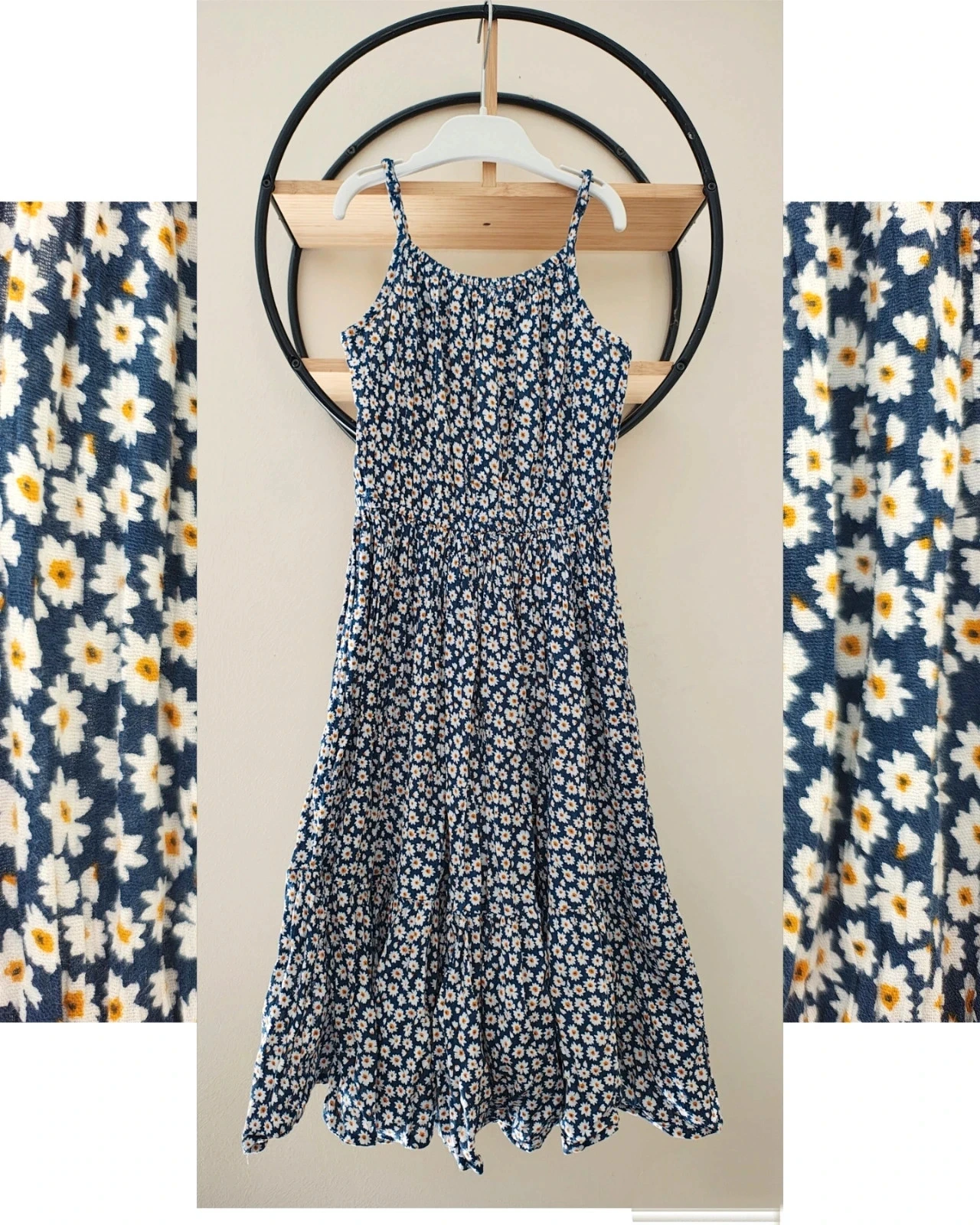 8 ans robe longue été monoprix
